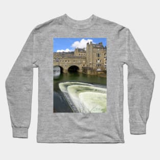 Pulteney Bridge, Bath Long Sleeve T-Shirt